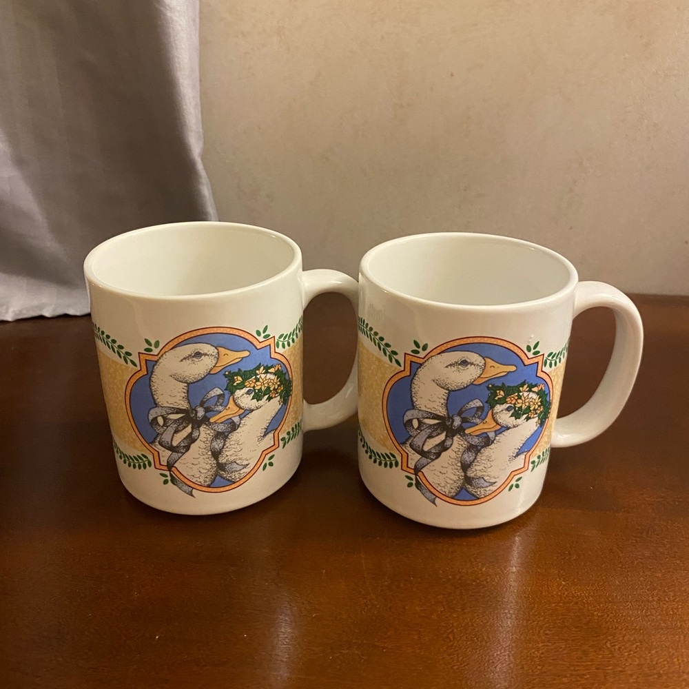 Vintage coffeee mugs